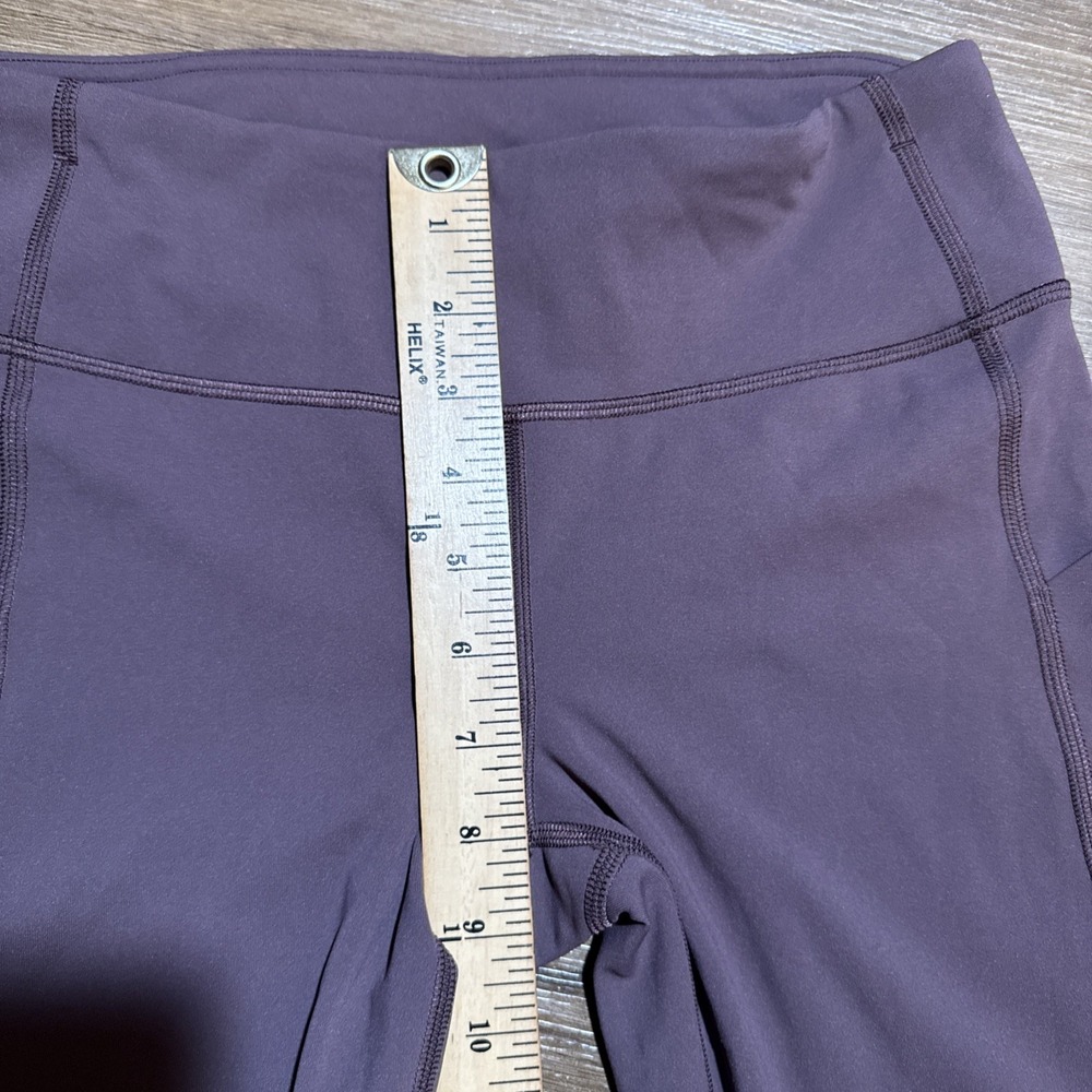 Lululemon Pace Rival Crop‎ 22" Pants Womens Size 6 Cherry Cola Capri Leggings - Picture 6 of 10